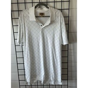 Foundry Supply Co. Pastel Pattern Golf Tennis Men’s Polo Shirt sz XL‎